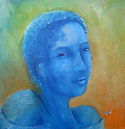 blue